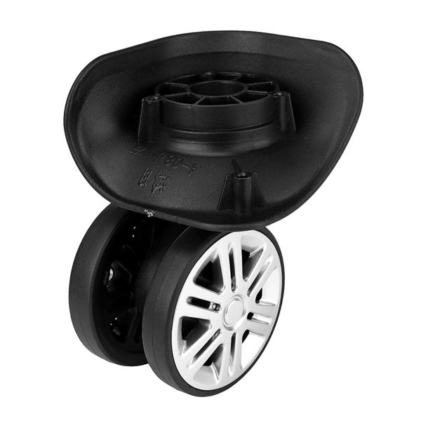 

1 pair single wheel plate trolley caster suitcase a08