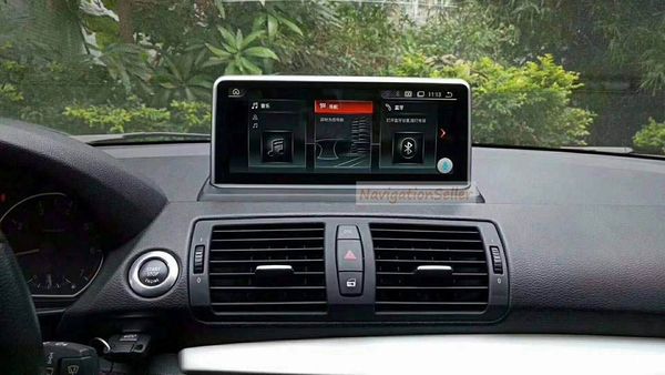 Schermo da 10.25 pollici 1280 * 480 HD Android10.0 Car dvd player stereo radio audio Navigazione GPS per BMW X3 2004-2010