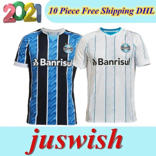 

лучшее качество 2020 гремио футбол джерси 2021 гремио miller луан дуглас diego hailon home away третий рубашки футбола camisetas де futbol, Black;yellow