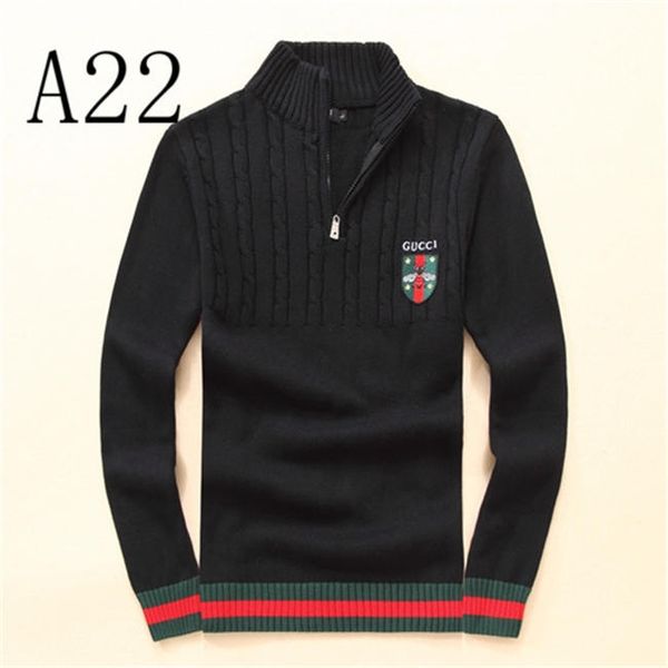 

knitted brand cotton sweater designers pullover 2020 new menswear womens luxury sweater 08, White;black