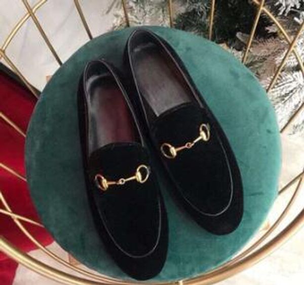 

2020 new women shoes embroidery plaid horse button flat shoes hasp buckle loafer color matching retro shoes 02, Black