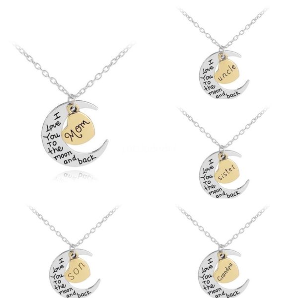 

creative plating 18k rose gold letter love pendant lady fashion gold necklace titanium steel joker clavicle chain#216, Silver