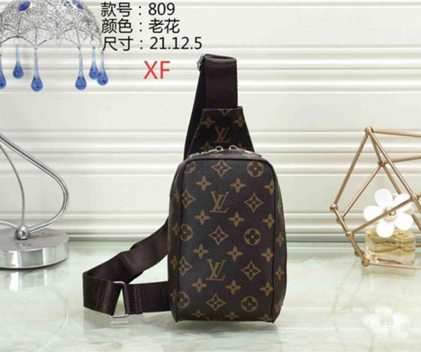 

new men oxford eye crossbody messenger designers bags chest pack mens fashion travel casual phone bust purses black / grey / camouflage blac