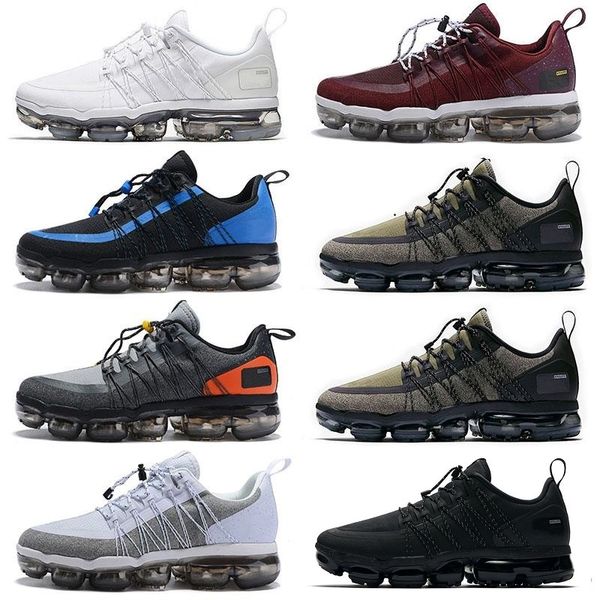 

2019 run utility men running shoes black anthracite white reflect silver discount shoes s sport sneakers size 40-45