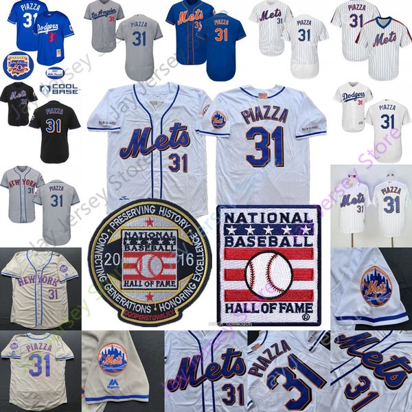 mike piazza hall of fame jersey