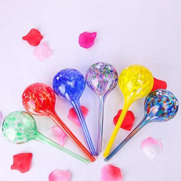 

100мл стекло само автоматическая капельное орошение болл спринклерные системы устройства лампы глобусы завод цветы бонсай waterer для сада