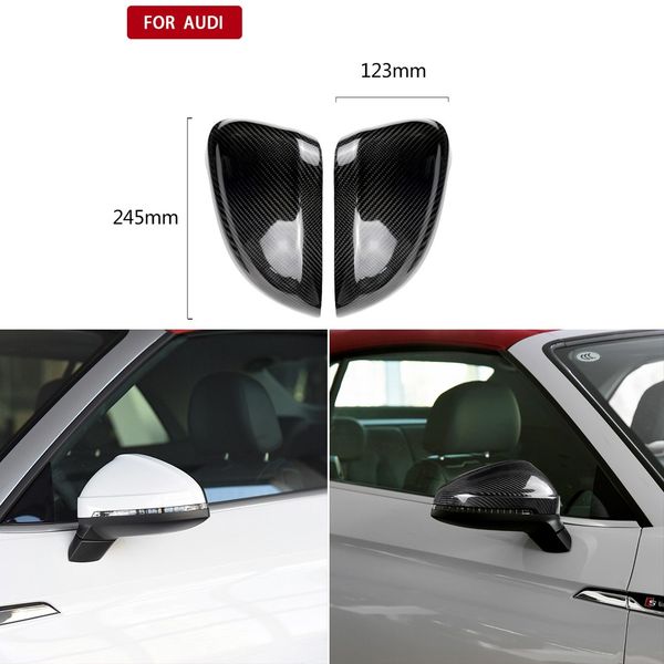 

view mirror replacement cover in add style and replacement style car-bon fiber mirror cover for au-di(a4 b9 2016+) (a5 b9 2017