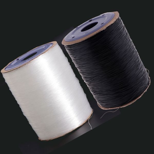 

0.8mm elastic stretch threads beading string cord for jewelry making, Blue;slivery