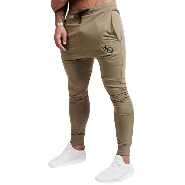 

2019 new style fashion male autumn leisure tight pencil pants, Black