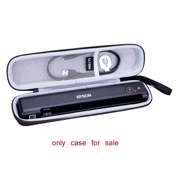 

ltgem eva жесткий чехол для epson workforce es-50 портативный листовой сканер документов для пк и mac