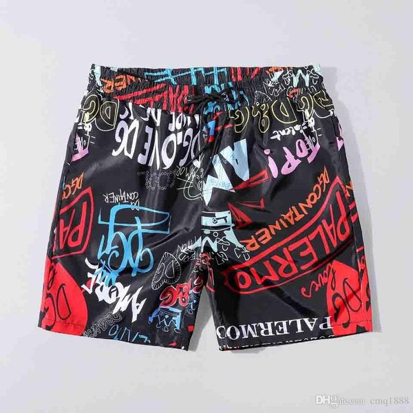 

wholesale summer fashion shorts new designer quick-dry shorts printed beach pants men mens swim shorts loose version