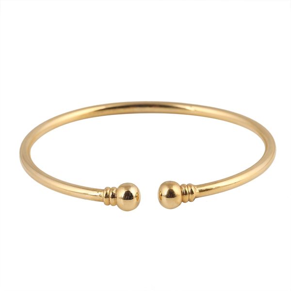 France Simple Trenty Copper Wedding Bangle for Women Dubai Bride Bracciale Gioielli africani Articoli del Medio Oriente