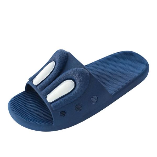 

sagace couples cute cartoon bathroom slippers for men 2020 mens slipper big size summer men flip flops male slippers, Black