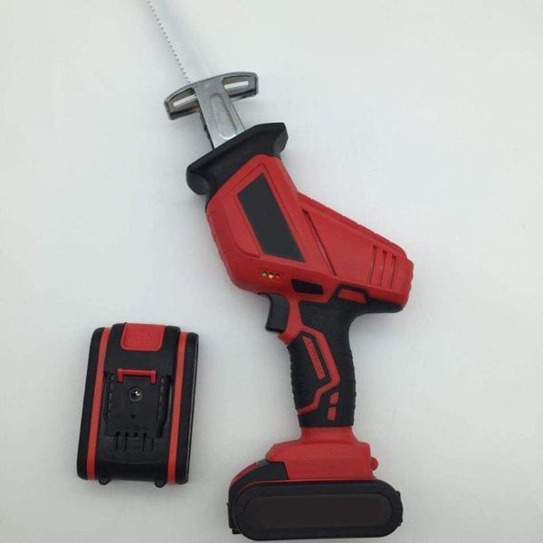 

prostormer cordless reciprocating saw adjustable speed lithium battery portable woodworking garden metal pipe cutting saw
