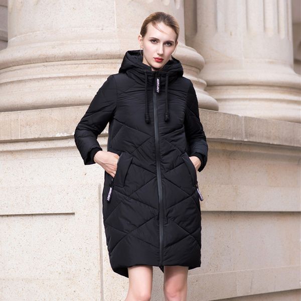 

2019 pin outbound cotton-padded jacket selling extra large cotton-padded clothes female winter new style europe and america, Blue;black