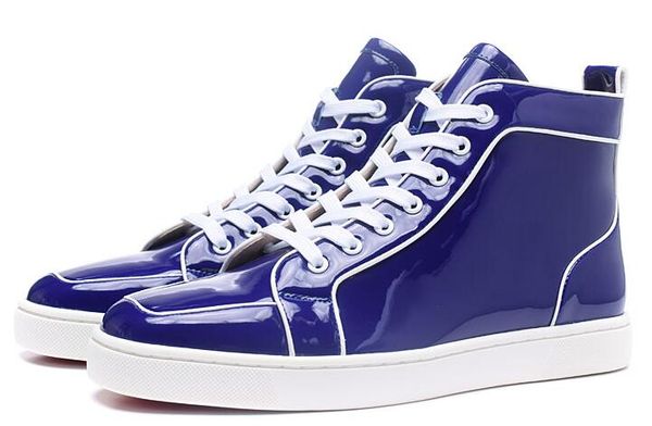 

2019 red bottom designers casual shoes sneakers black orlato flats high party lovers ladies ace genuine leather men women new shoes t05