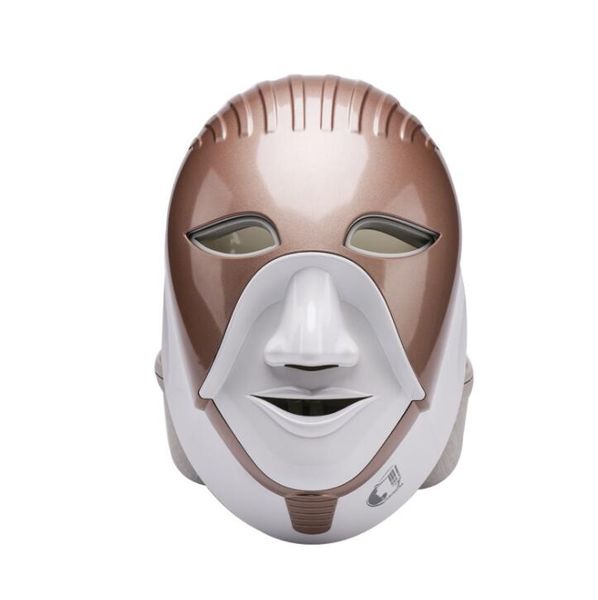 

epack rechargeable wireless 7 colors led mask for skin care led facial mask with neck egypt style pn therapy face beauty machine