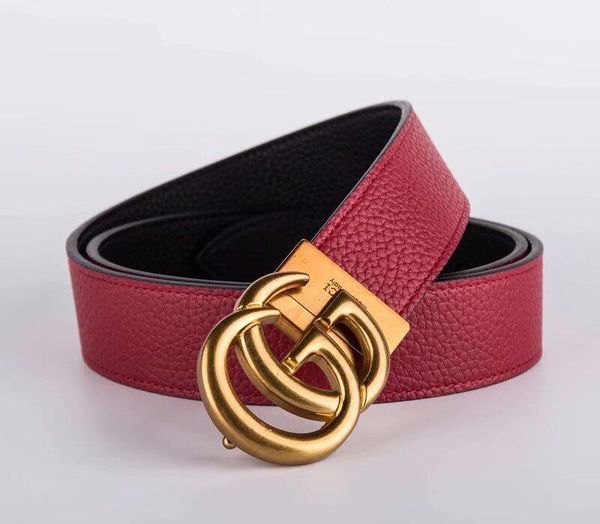 

new luxury style genuine leather ceinture belt for mens wo, Black;brown