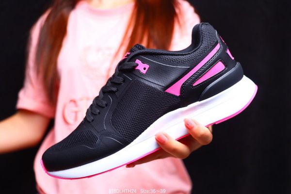 

2019 female waterproof increase shoes air cushion shoes casual mesh casual sports shoes breathable low genuine, Black