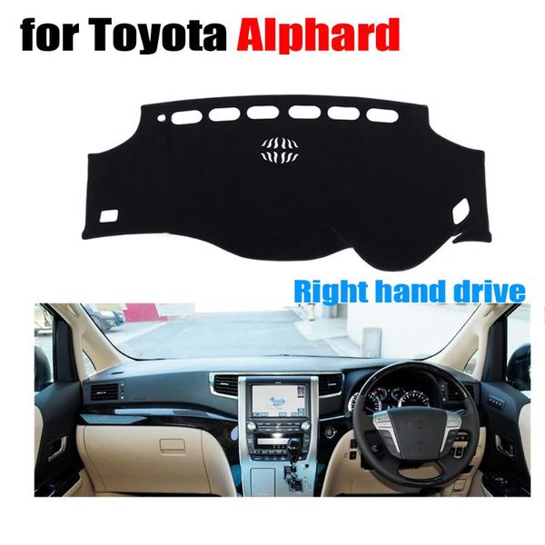 

car dashboard cover mat for alphard 2008-2017 right hand drive