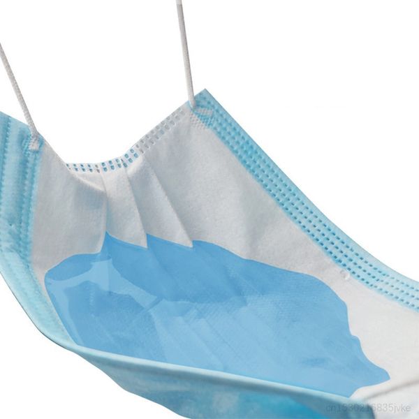 

fast dhl 3 layer disposable mask melt-blown nonwoven anti dust pollution virus grem mask for virus protection