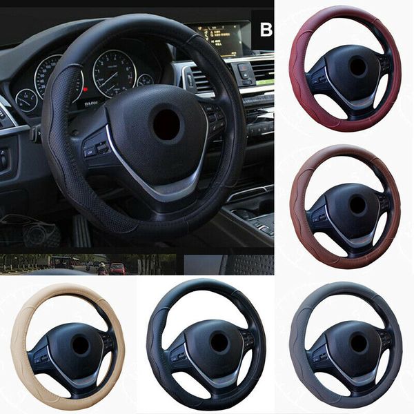

auto car steering-wheel cover high steering cover 5 colors anti-slip for 38cm/15