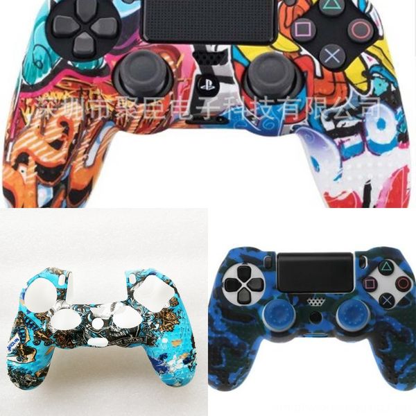 

kisdw replace plating housing front shell case cover for ps4 playstation dualshock 4 controller cool appearance easily replacement