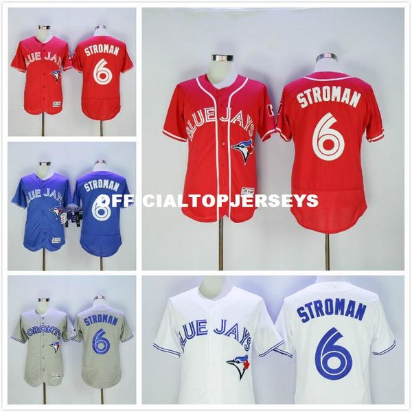

6 marcus stroman flexbase jersey red white blue gray, Black;blue