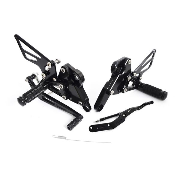

nicecnc racing footrests rearsets foot pegs foot rests adjustable footpeg for mt-09 mt09 fz09 fz-09 2013 2014 2015 2016