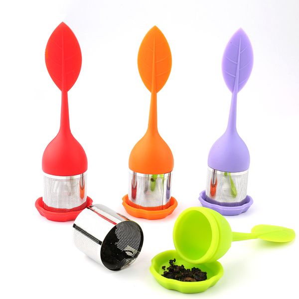 

silicon tea infuser leaf silicone infuser with food grade make tea bag filter creative stainless steel tea strainers