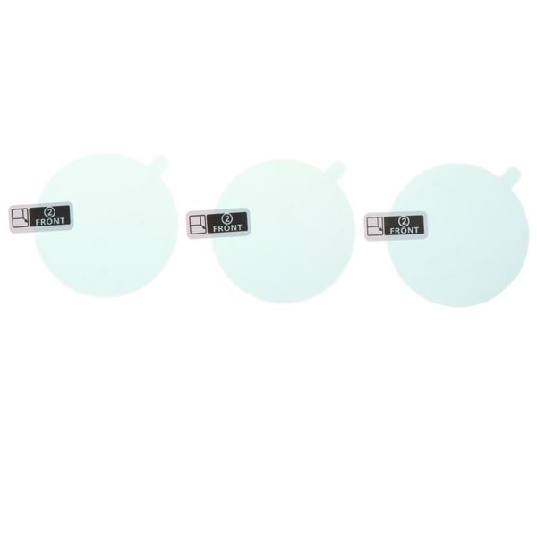 

3 pieces high definition screen hydrogel protective film wear resistant with clock coverage for huami + cleaning paper