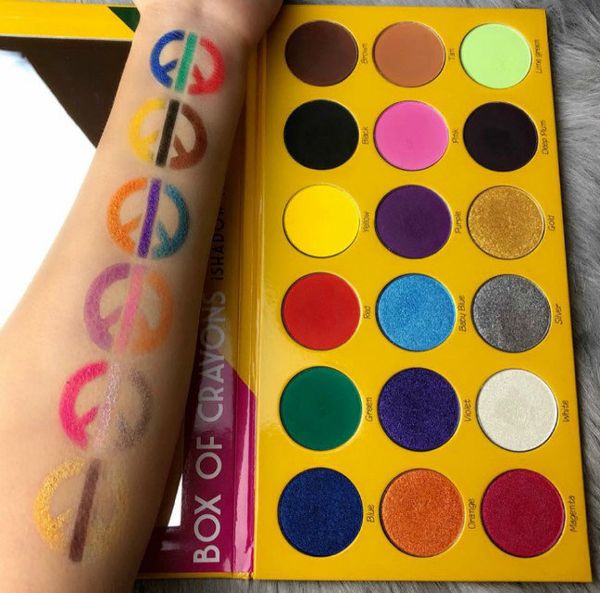

makeup eye shadow palette box of crayons eyeshadow ishadow palette 18 colors shimmer matte eyeshadow palette ing