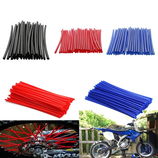 

108 шт спиц covers мотоциклов обода колеса спиц обертывания decor protector kit