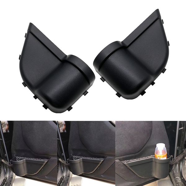 

car interior storage accessories auto door pocket front door storage pockets organizer box fit for wrangler jk 2011-2017