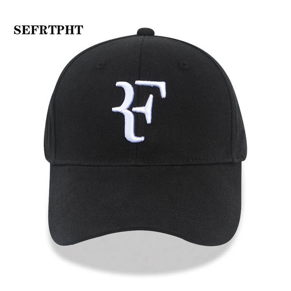 

2019 Теннис Star Roger Федерер дизайнер кепка Dad Hat Sport бейсболка 100% хлопок 3D вышивка Унисекс Snapback кепки Теннисная шляпа F Шапки кость