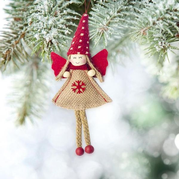 

christmas angel doll decor for home tree pendant ornament gift festival supplies strong three-dimensional sense fashionable