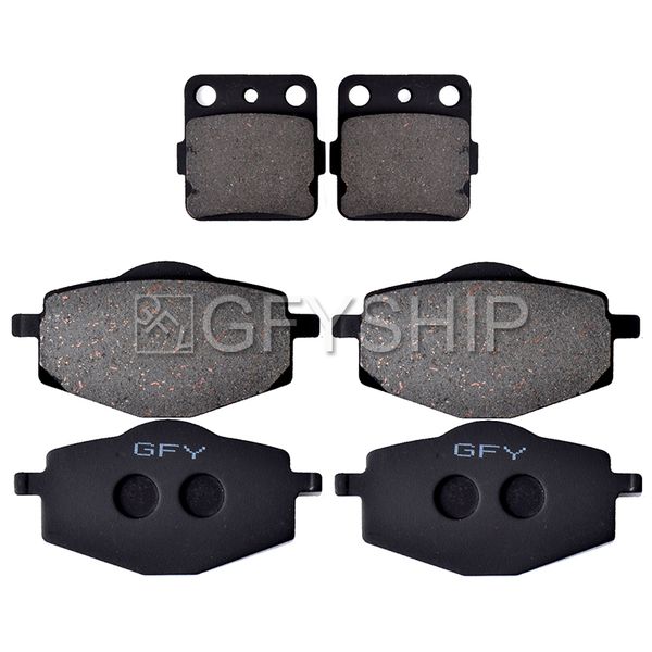

for yfz yfm 350 xt xu yfz350 yfm350 banshee t/u/w 1987 1988 1989 motorcycle brake pads front rear pad moto accessories