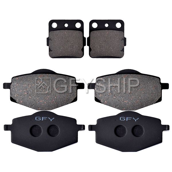 

for yamaha yfz yfm 350 xt xu yfz350 yfm350 banshee t/u/w 1987 1988 1989 motorcycle brake pads front rear pad moto accessories