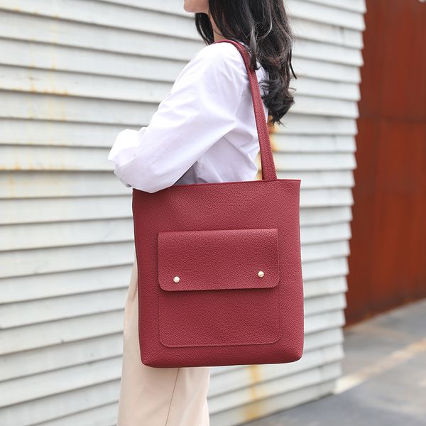 

мешок плеча корейской версии 2020 новых женщин простых женщин тотализатор мешок моды случайные дамы crossbody