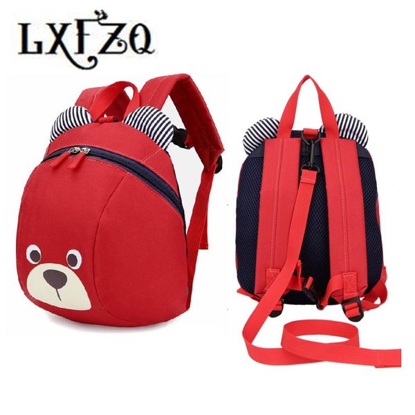 

lxfbh mochila infantil детей ранцев новый милый anti-потерянный детский рюкзак школьного sdtty сумка рюкзак для детей детских сумок