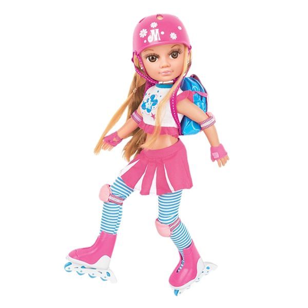 

17inch vinyl skating girl doll real looking children growth partner, for ages 3