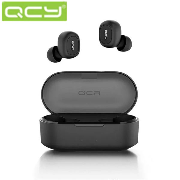 

2019 qcy t2c bluetooth earphones true wireless stereo headsets for mobile phones earphones