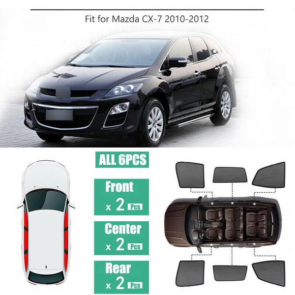 

car windows sun shade uv protection ray blocking mesh visor for mazda cx-7