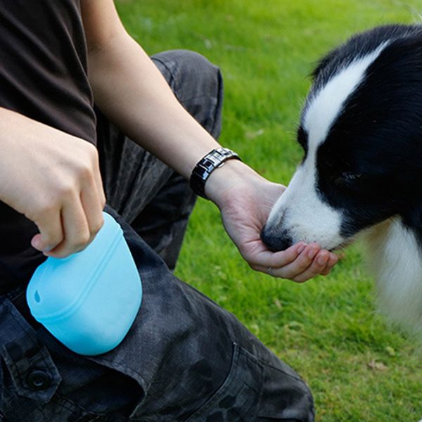 

dog snack bag pocket food snack pouch haversack waist bag for outdoor pet training
