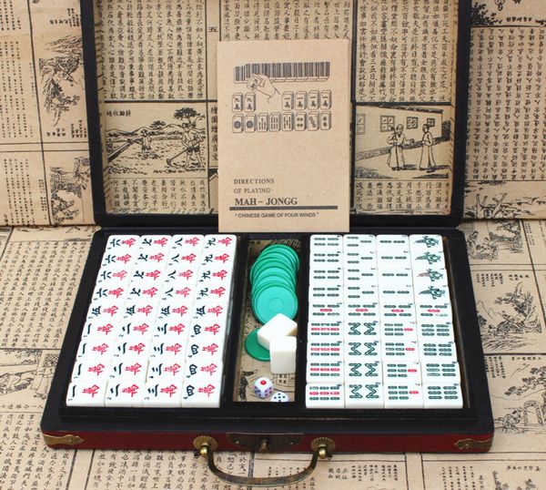 

wholesale-chinese mahjong with english direction for christmas gift/ new year gift holiday party office team building