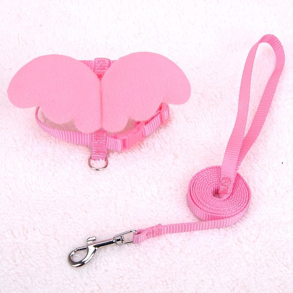 

dhl new cat rope, angel wing traction rope, pet, teddy, dog, cat, i-shaped traction rope, chest and back strap