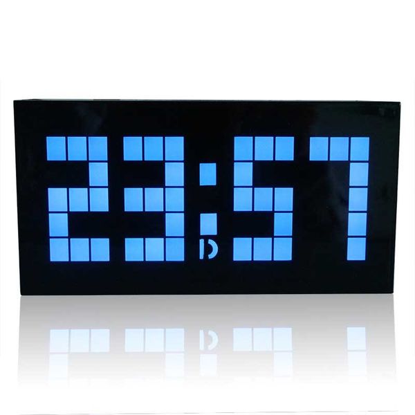 

wall clock mute digital electronic alarm clock creative led electronic desk
