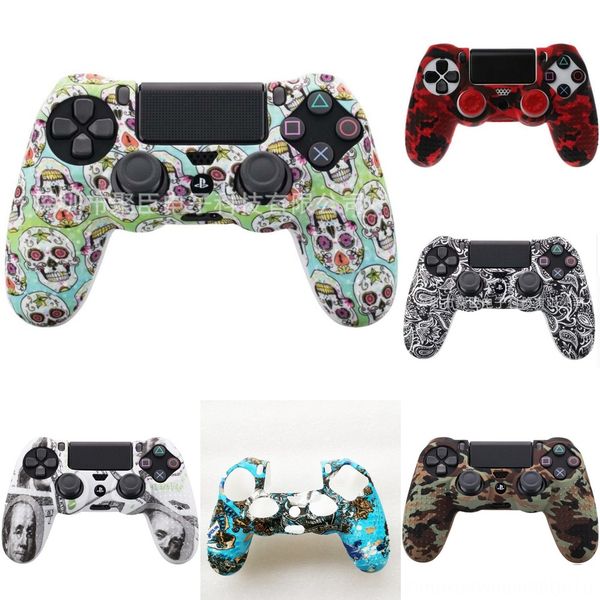 

fxbiv silicone gamepad controller case withjoystick cover for ps4 cap