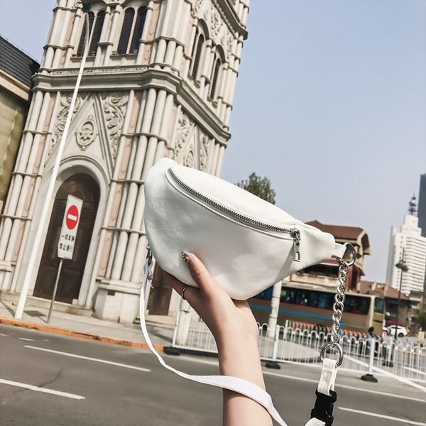 

chest bag women 2020 new one shoulder messenger mini waist bag sports all-around trampoline small mobile phone