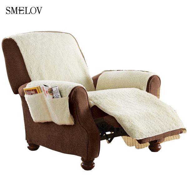 1 Seat Warm Comfort Sobakawa Snuggle Up Recliner Cover Office